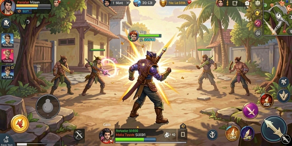 Mode multiplayer yang seru dan interaktif.