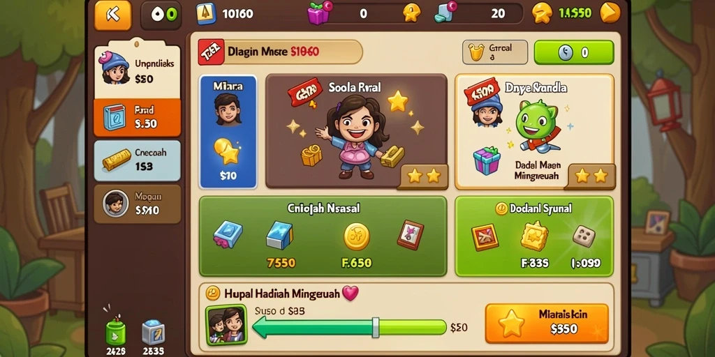 Mode permainan yang bervariasi dan menantang.