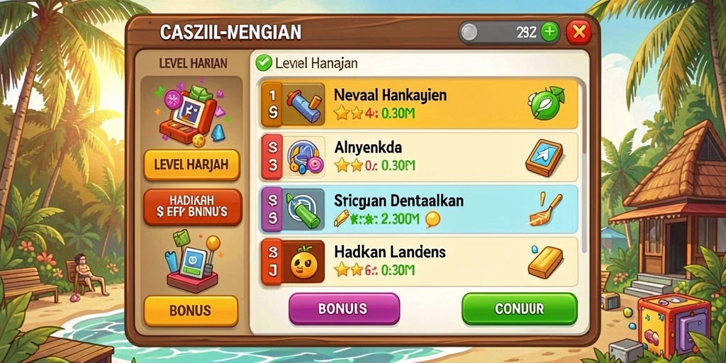 Fitur interaksi sosial yang memungkinkan berkompetisi dengan teman.