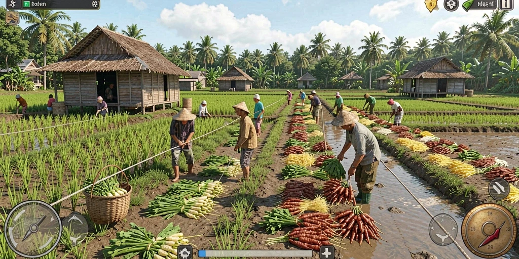 Momen seru dalam gameplay IDRKING.