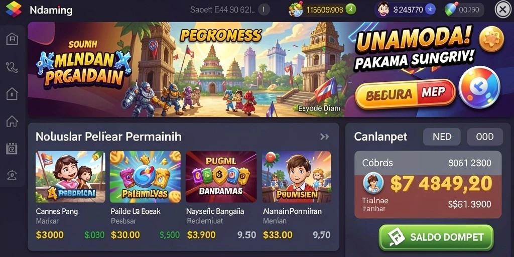 Tangkapan layar memperlihatkan grafis menawan dari level yang sulit.