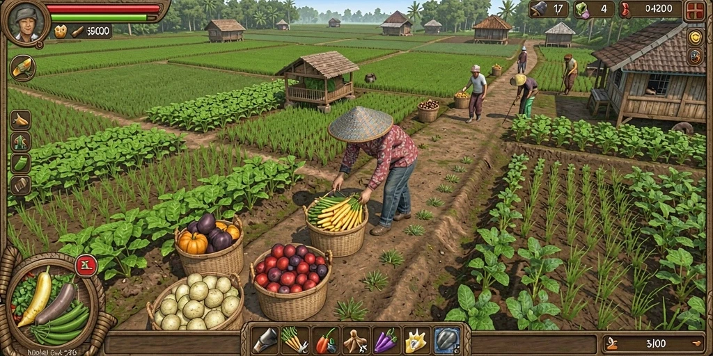 Fitur multiplayer yang memungkinkan interaksi dengan pemain lain.